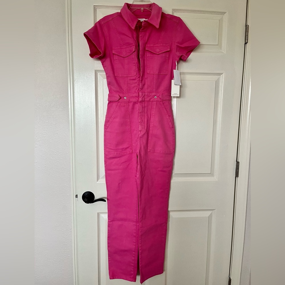 NWT Good American Fit for Success Jumpsuit